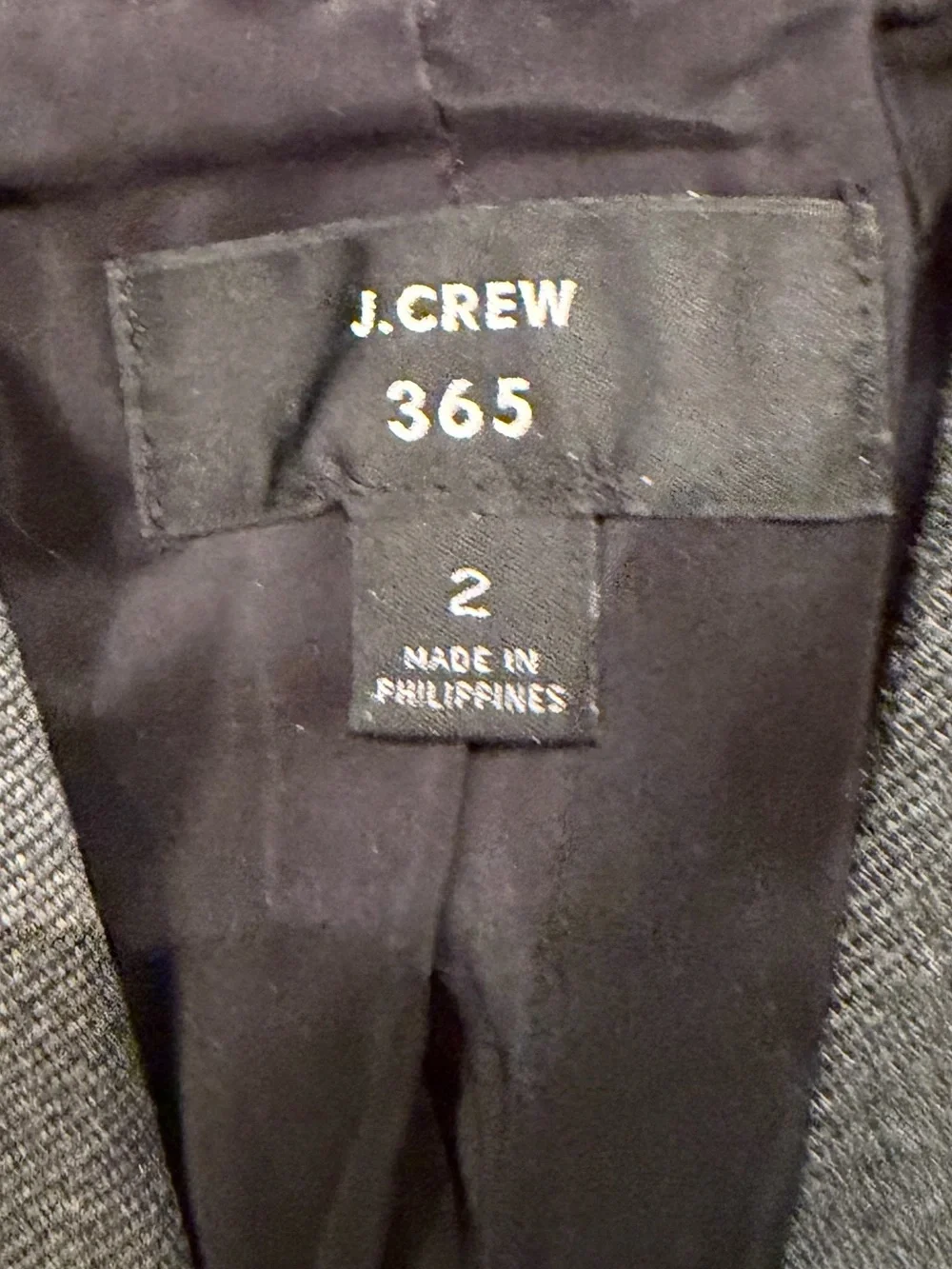 J. Crew 365 Slim Fit Stretch Twill Blazer, Size 2